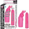 3 Speed Bullet With Rabbit Orgasmic Stimulator Pink