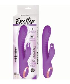 EXCITER THUMPING G-SPOT VIBE-PURPLE