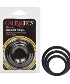SILICN SUPPORT RINGS - BLACK