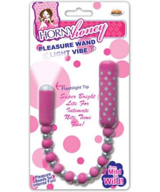 Horny Honey Pleasure Wand Light Vibe 7 Function