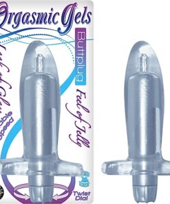 Orgasmic Gels Buttplug Silver