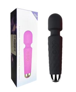 Masajeador Vibrador Recargable - Negro