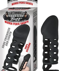 Mack Tuff Woven Penis Sheath - Black