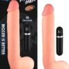 Maxx Men Vibrating 11" Straight Flesh