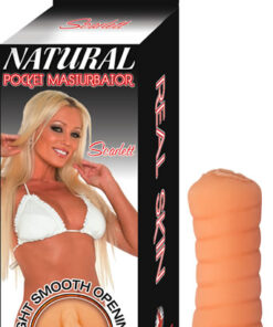 Natural Pocket Masturbator Scarlett-Flesh