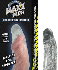 Maxx Men Grande Penis Sleeve-Clear