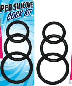 2674-1/SUPER SILICONE COCK KIT W/ANAL