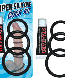 2674-2/SUPER SILICONE COCK KIT W/STA