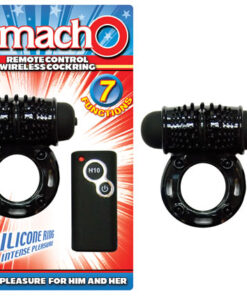 The Best Of Macho Remote Control Wireless Cockring Black