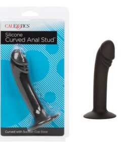 SILICONE CURVED ANAL STUD