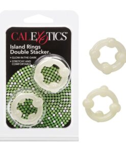 ISLAND RINGS DBL STACKER - GND