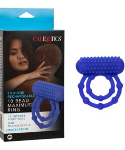 SIL RCHG 10 BEAD MAXIMUS RING