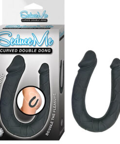 Seduce Me Curved Double Dong Black