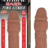 Natural Realskin Penis Xtender Brown
