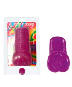 887-PUR/POCKET PLEASURES SLEEVE-PURPLE