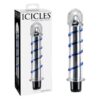 Icicles No. 20 - Clear/Blue