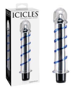 Icicles No. 20 - Clear/Blue