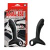 ANAL-ESE COLLECTION VIBRATING ALPHA PLUG #3-BLACK