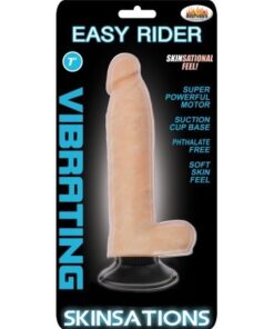 Easy Rider 7" Vibrating Flesh