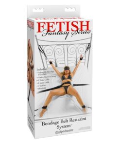 Fetish Fantasy Series Bondage Belt Restraint System - Black