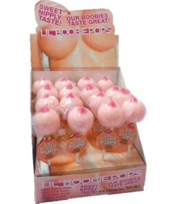 Lil Boobie Pops Boobie Shape Candy Lollipops Kit (9Pz)