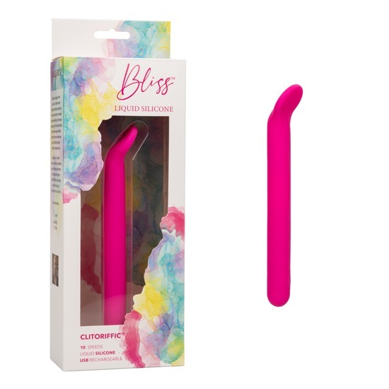 Vibrador para Clítoris Clitoriffic de Silicona Hot Pink Bliss