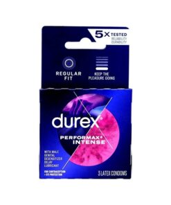 Durex Performax Intense Condom (3 Pack)