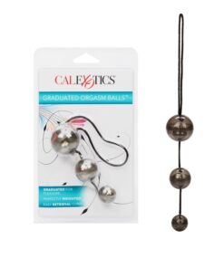 GRADUATED ORGASM BALLS - BLK