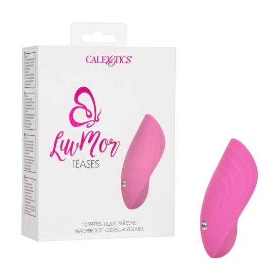 Vibrador Masajeador Curvo LuvMor Teases Rosa CalExotics