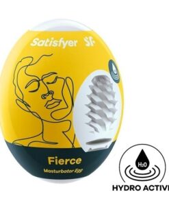 Satisfyer Masturbator Egg - Fierce -  Yellow