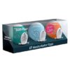 Satisfyer Masturbator Egg 3er Set-Crunchy-Savage-Naughty
