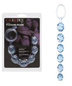 SWIRL PLEASURE BEADS - BLUE