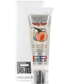 Succulent Warming Lubricant Peachy Peach 1.25 Oz
