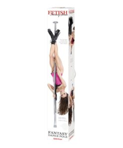 Fetish Fantasy Series Fantasy Dance Pole - Silver
