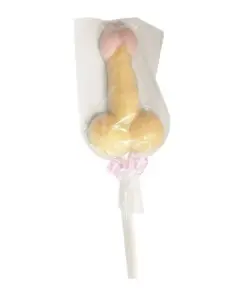 Paleta Pene mediano chocolate