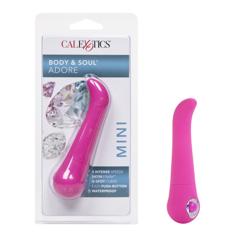 Vibrador G-Spot Mini Body & Soul Adore Pink CalExotics