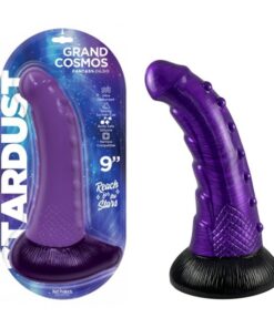 STARDUST - GRAND COSMOS - SILICONE DILDO PURPLE 9"