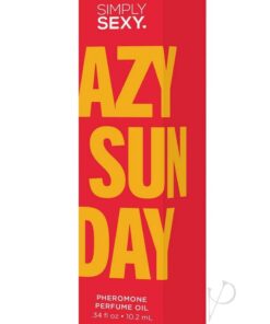 Simply Sexy Pheromone Perfume Oil Roll-On Lazy Sunday 0.34oz