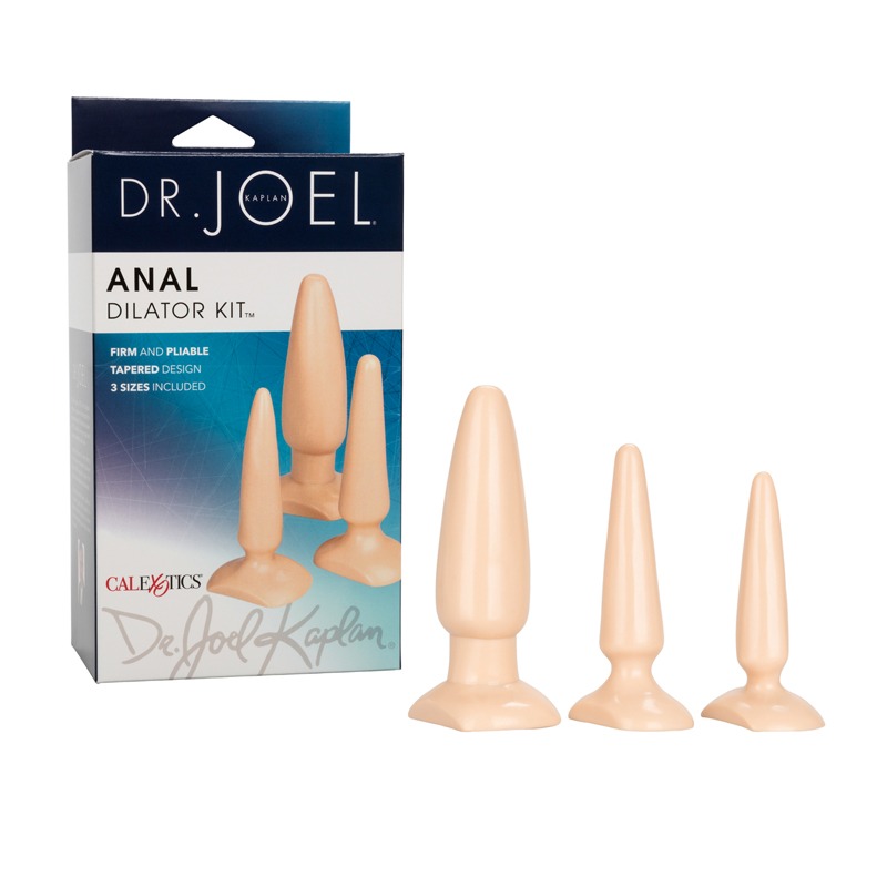 Kit de Dilatadores Anales Graduados Dr. Joel Kaplan 3 Piezas Calexotics