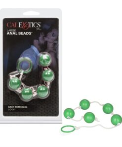 ANAL BEADS - LARGE GREEN