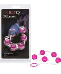 ANAL BEADS - LARGE PINK