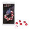 ANAL BEADS - LARGE RED