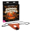 Pipedream Edible Crotchless Gummy Panties - Peach