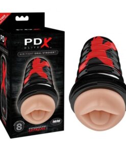 PDX Elite Air Tight Oral Stroker - light/Black