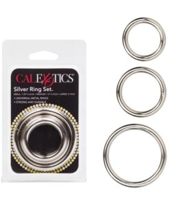 SILVER RING SET - 3 PIECE SET