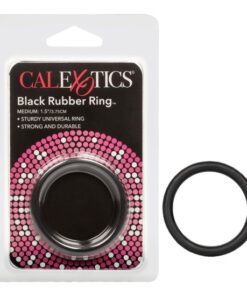 BLACK RUBBER RING SET - MEDIUM
