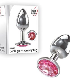 Pink Gem Anal Plug, Small