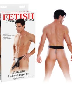 Fetish Fantasy Series Mr. Big Hollow 8" Strap-on - Black