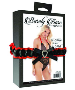 V Plunge Lace & Mesh Teddy, Black
