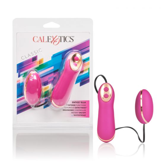 Huevo Vibrador con Control Entice Ella Rosa CalExotics
